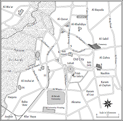 City of Homs 1- Citadel of Homs 2- Bab as-Sabaa Cemetery 3- Bab Drib Cemetery - photo 5