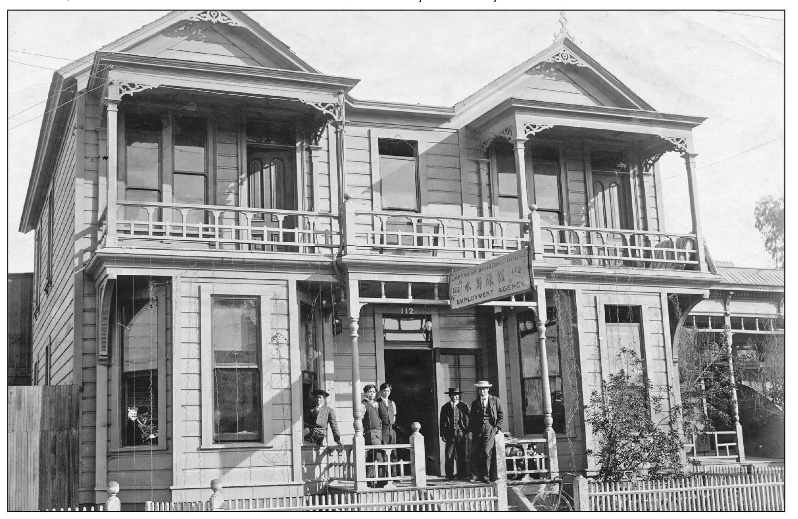 In 1898 Sanjuro Mizuno opened the Santa Fe Hotel boardinghouse at 112 South - photo 4