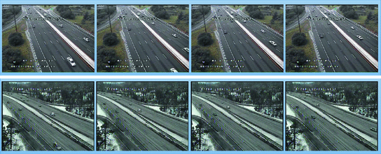 Fig 12 Example video frames from the cameras installed along the highways - photo 2