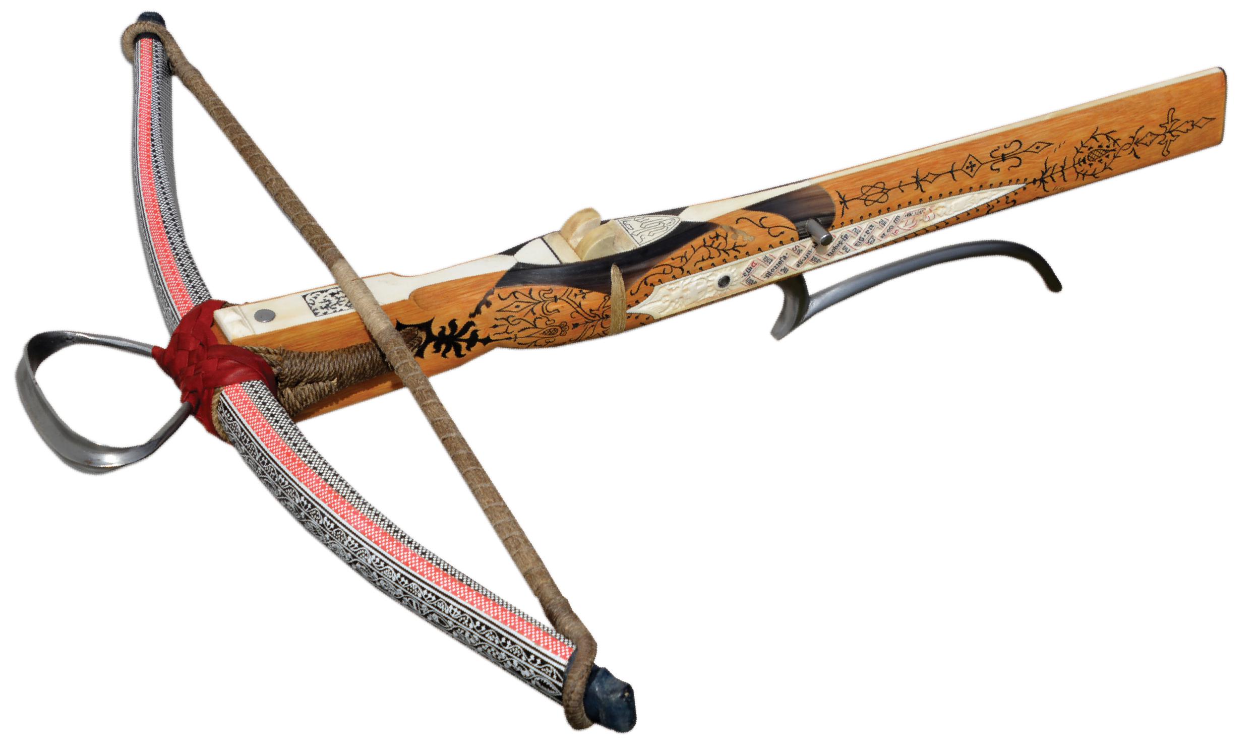 A superb replica made by Andreas Bichler of a composite-lathed crossbow - photo 2