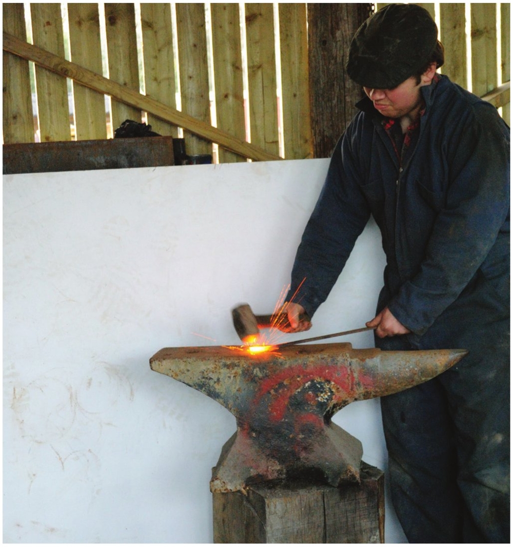 Forge welding has been the mainstay of welding for centuries During the - photo 3