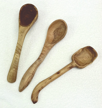 FIGURE 15 These spoons were hand-carved by Rich Roth from wood harvested in - photo 15