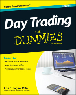 Logue - Day Trading For Dummies