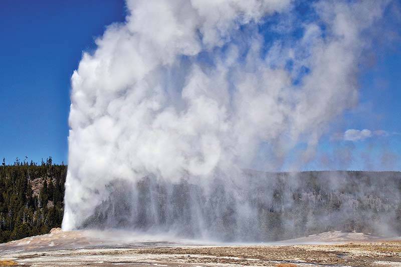 WATCH OLD FAITHFUL BLOW IN YELLOWSTONE Catch the most famous geyser in the - photo 6