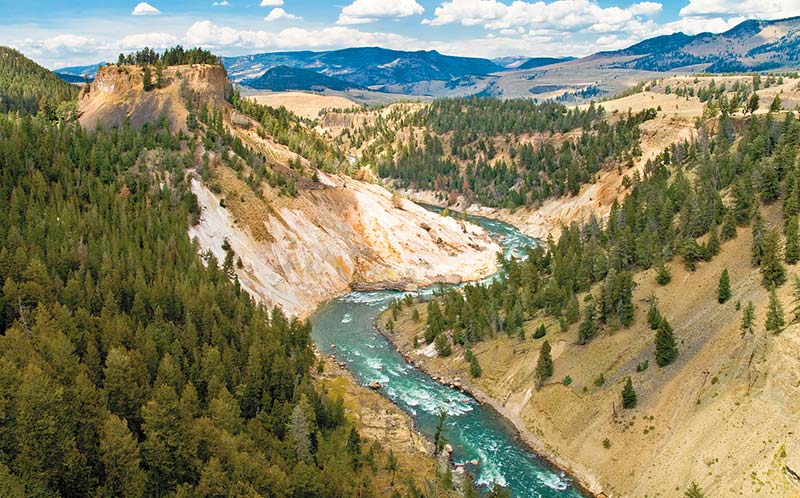 Grand Canyon of the Yellowstone Admire this giant chasm from scenic rim - photo 23