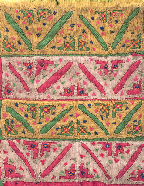 Antique Hmong Tribe traditional costume fragment detail collection of Julia - photo 5