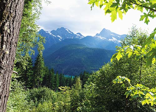 North Cascades National Park Cascades trail in fall Winthrop - photo 11