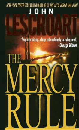 John Lescroart The Mercy Rule