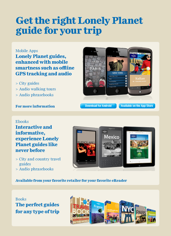 GETTING THE MOST OUT OF LONELY PLANET MAPS E-reader devices vary in their - photo 1