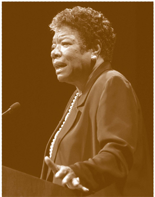 Speaker extraordinairefor more than thirty years Maya Angelou has been holding - photo 10