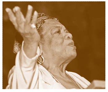 Her name is Maya Angelou And hers is a rich life Shes danced and sung in - photo 12