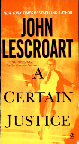 John Lescroart A Certain Justice