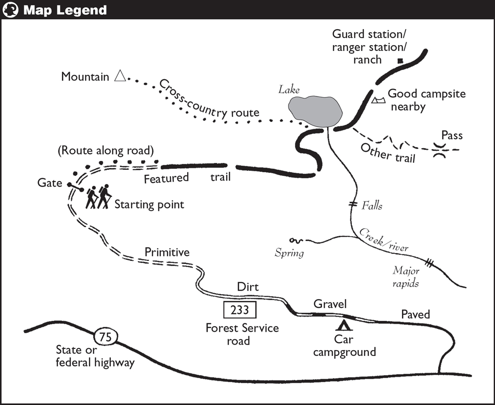 Backpacking Idaho From the book St Joe River-Bacon Peak Loop A bonus of - photo 3