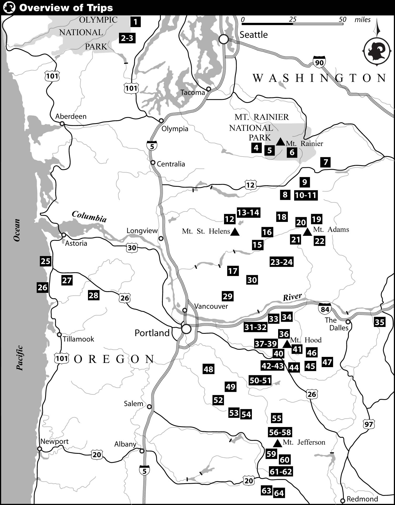 Summary of Featured Trips Mount Hood from the ridge above Shining La - photo 4