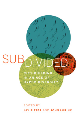 Lorinc John - Subdivided: city-building in an age of hyper-diversity