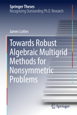 Lottes - Towards Robust Algebraic Multigrid Methods for Nonsymmetric Problems