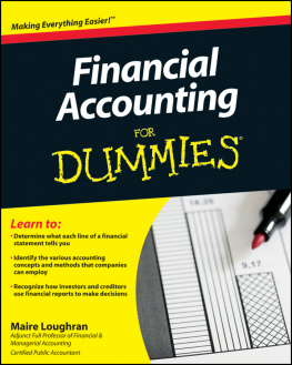 Loughran Financial Accounting For Dummies