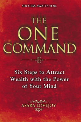 Lovejoy 7 keys to your cash rich success: how to reach your money goals with the one command process