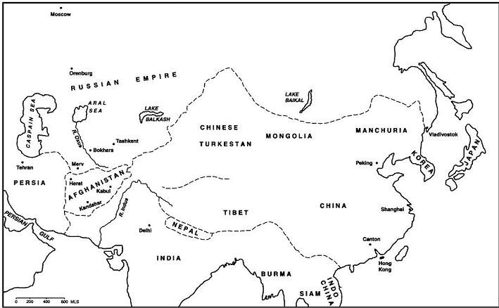 Map 3 Central Asia and the Far East 1 The making of British foreign policy - photo 11