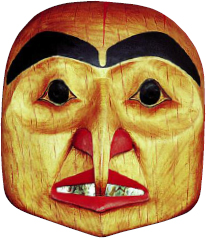 A wooden mask from the Pacific Northwest Coast THE INDIAN WORLD For decades - photo 3