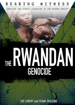 Lowery Zoe The Rwandan Genocide