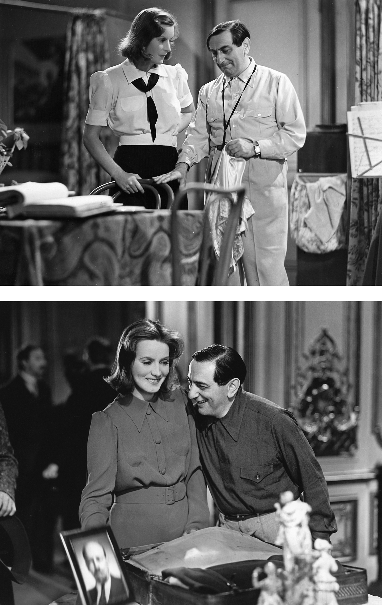 01 AND 02 Greta Garbo and Lubitsch on the set of Ninotchka 1939 MGMFrom - photo 5