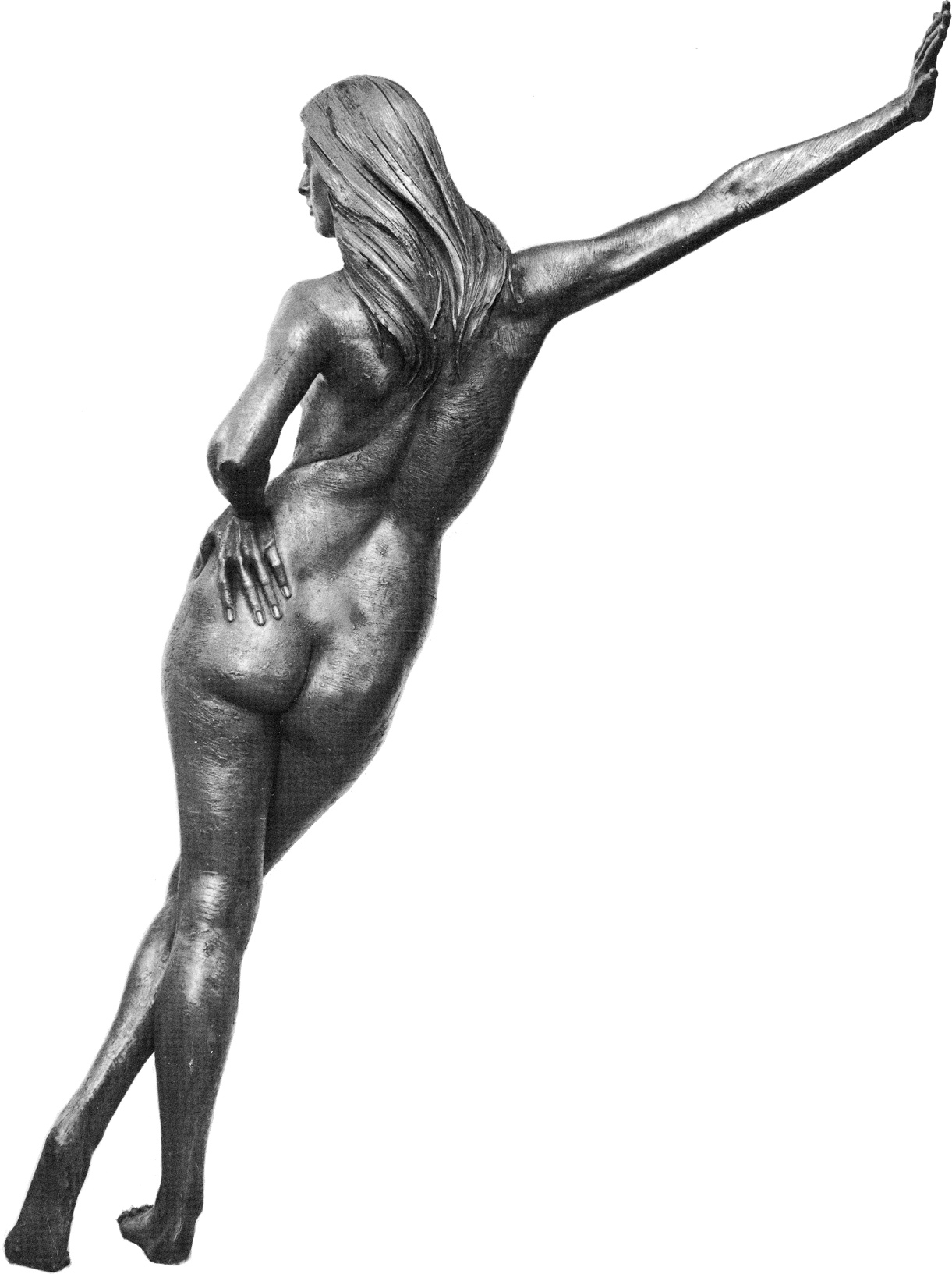 STANDING NUDE Bonded bronze lifesize Private collection Photo Walter Russell - photo 11