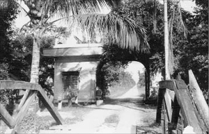 The main gate at the Davao Penal Colony through which nearly 2000 American - photo 11