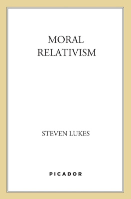 Lukes Moral Relativism