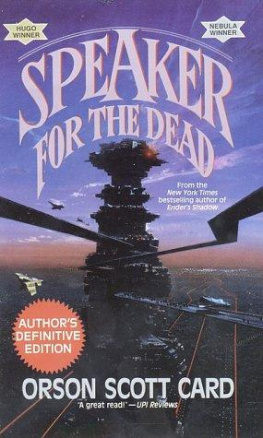 Orson Scott Card - Ender Wiggin 2 Speaker for the Dead