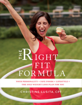 Lusita - The right fit formula: your personality + fave foods + lifestyle = the only weight loss plan for you