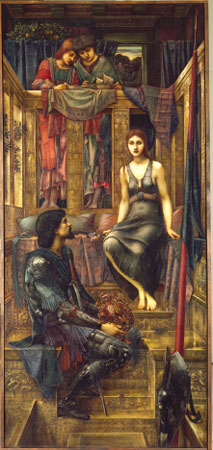 Edward Burne-Joness King Cophetua and the Beggar Maid with the maids eyes - photo 3