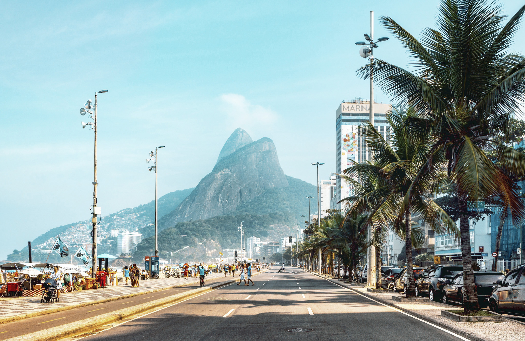 t Sugar Loaf Mountain towering over Rio city Lush rainforests and sunny - photo 6