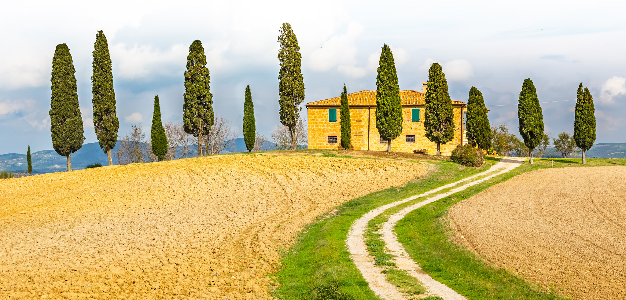 The beautiful Tuscan countryside is dotted with iconic cypress trees Day 6 - photo 6