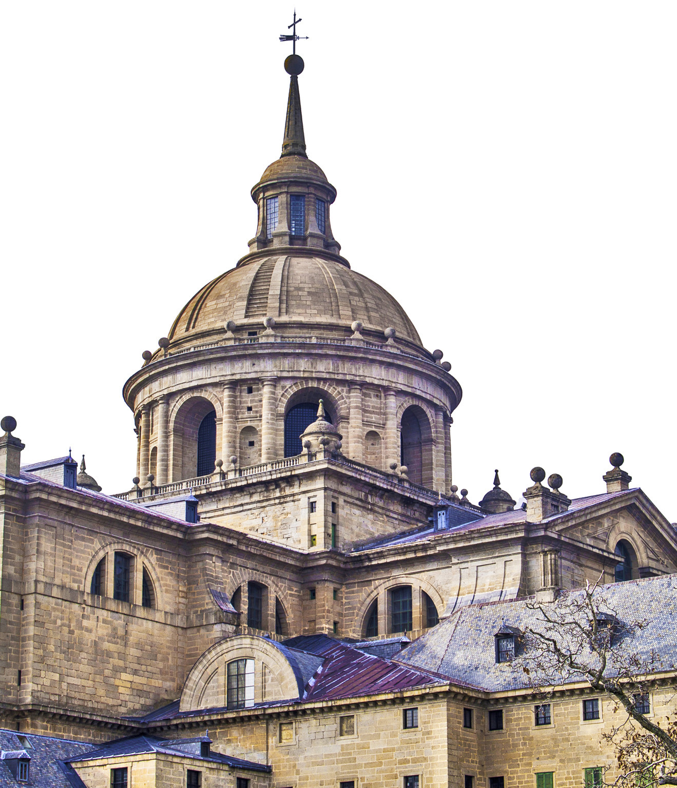 El Escorial is a magnificent complex of royal palace basilica and monastery - photo 14