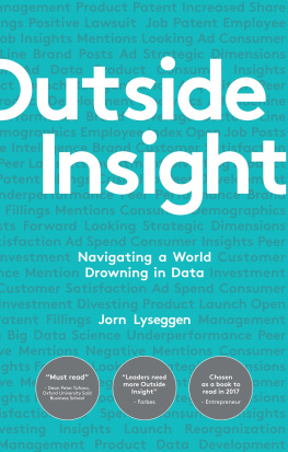 Lyseggen - Outside insight: navigating a world drowning in data