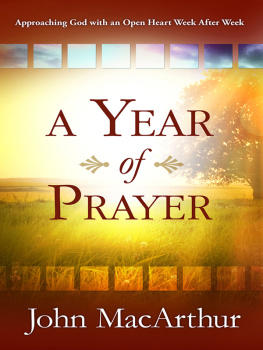 MacArthur - A Year of Prayer