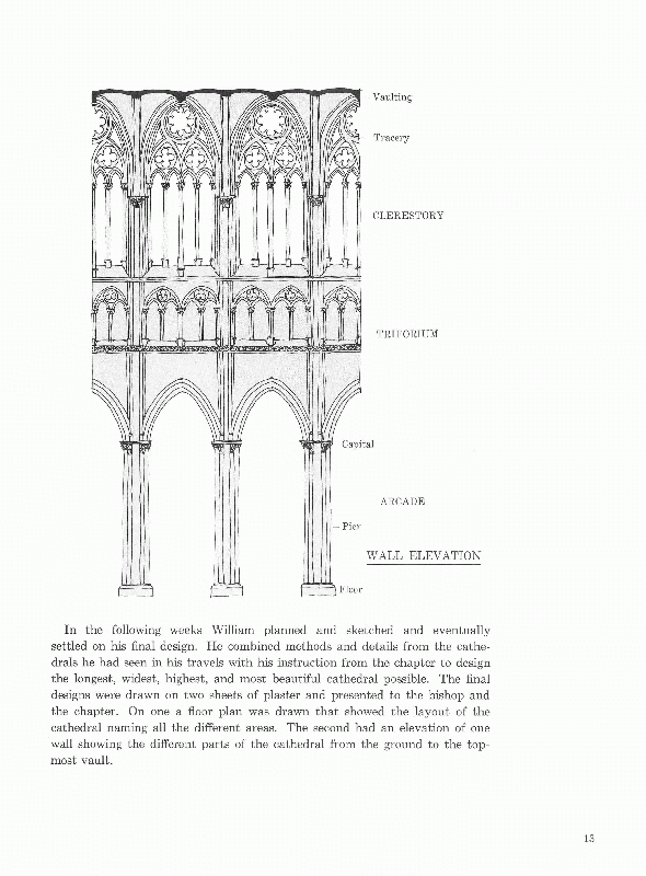 WALL ELEVATION In the following weeks William planned and sketched and - photo 12