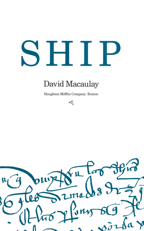SHIP David Macaulay Houghton Mifflin Company Boston - photo 4