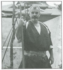 At Shuri Castle dressed in the traditional Chikudun Pechin uniform Patrick - photo 1