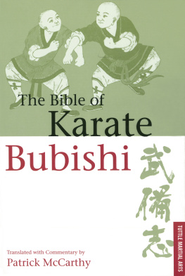 MacCarthy - The bible of karate Bubishi