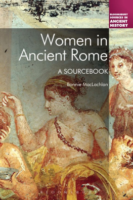 MacLachlan - Women in ancient Rome: a sourcebook