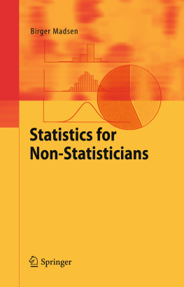 Madsen - Statistics for Non-Statisticians