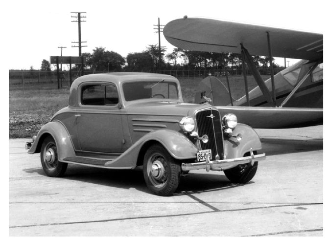 1934s new Chevrolet coupe was a great-looking car with six-cylinder power and - photo 5