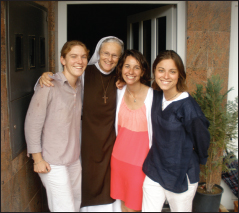 Gaby - Sr Emmanuel - Chrissey - Rosie Children of Medjugorje Inc 2013 - photo 3