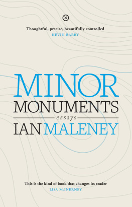 Maleney - Minor Monuments: essays