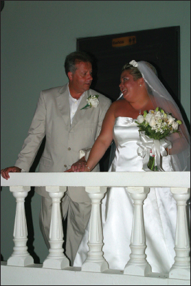 Sandy and Bill Malone on their wedding day September 4 2004 on Vieques - photo 5