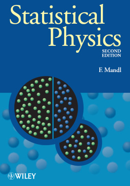 Mandl Statistical Physics