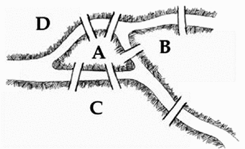 Fig 12 The bridges of old Knigsberg Heres another problem of topological - photo 2