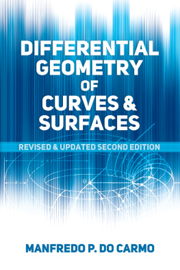 Manfredo P. do Carmo - Differential Geometry of Curves and Surfaces